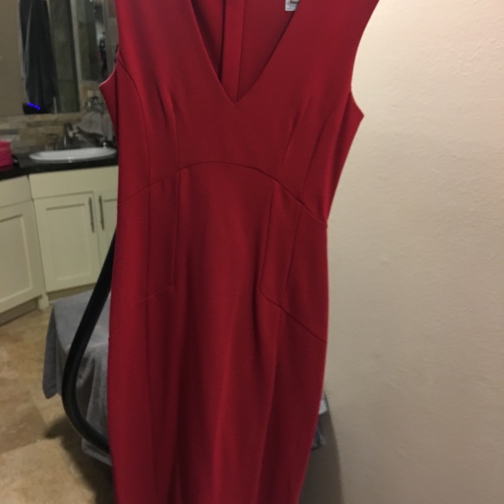 Red dress